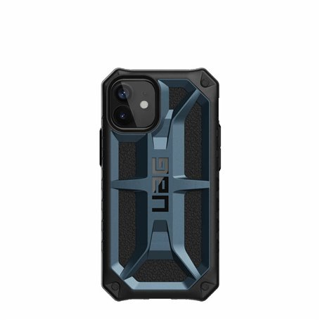 Protection pour téléphone portable UAG Monarch iPhone 12 Mini Bleu Noir Noir/Bleu