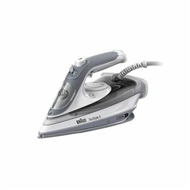 Braun TexStyle 5 SI 5078 GY Fer à repasser à sec ou à vapeur EloxalPlus soleplate 2800 W Gris