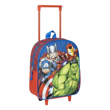 Cartable à roulettes The Avengers Bleu 25 x 30 cm