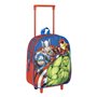 Cartable à roulettes The Avengers Bleu 25 x 30 cm