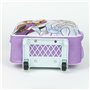 Cartable à roulettes Frozen Bleu clair 25 x 28 x 10 cm