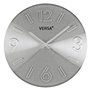 Horloge Murale Versa Argenté Métal Aluminium 4 x 35