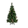 Sapin de Noël Rouge Métal Vert Plastique (Ø 80 x 180 cm)