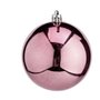 Lot de boules de Noël Rose Plastique 8 x 9 x 8 cm (24 Unités)