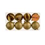 Lot de boules de Noël Vert PVC (12 Unités)