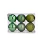 Lot de boules de Noël 15 x 16 x 15 cm Vert (4 Unités)