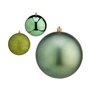 Lot de boules de Noël 6 Pièces Vert Plastique Ø 12 cm (6 Unités)