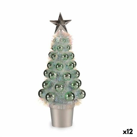 Figurine Décorative Sapin de Noël Vert polypropylène Plastique 12