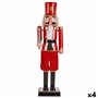 Figurine Décorative Casse-Noisette Noir Rouge Plastique 13 x 60 x 14