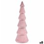 Sapin de Noël Velours Rose Bois 12 x 34