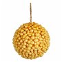 Boule de Noël Jaune Plastique 8 x 8 x 8 cm (24 Unités)