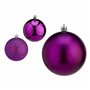 Lot de boules de Noël Violet Plastique 8 x 8 x 47 cm (12 Unités)