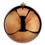 Boule de Noël Marron Plastique 20 x 20 x 20 cm (12 Unités)