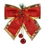 Lien Décorations de Noël Rouge Doré 33 x 9 x 33 cm (6 Unités)