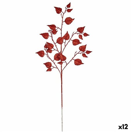 Branche Paillettes Rouge Plastique 42 x 73 x 3