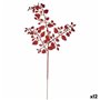 Branche Paillettes Rouge Métal Plastique 41 x 75 x 2