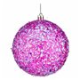 Lot de boules de Noël Violet 10 cm (12 Unités)