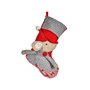 Décorations de Noël Chaussette de Noël Souris Rouge 33 x 4 x 50 cm (12 Unités)