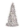 Figurine Décorative Sapin de Noël guirlande Argenté polypropylène PET 24 x 46 x 24 cm (24 Unités)