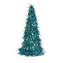 Figurine Décorative Sapin de Noël guirlande Bleu polypropylène PET 24 x 46 x 24 cm (24 Unités)