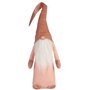 Figurine Décorative Gnome Blanc Rose Polyester Bois Sable 20 x 100 x 25 cm (8 Unités)