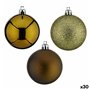 Lot de boules de Noël Vert Plastique 6 x 7 x 6 cm (30 Unités)