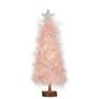 Sapin de Noël Rose Bois Plastique 9 x 34 x 9 cm (6 Unités)