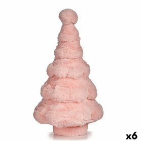 Sapin de Noël Polaire Rose 22 x 38 x 22 cm (6 Unités)