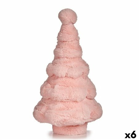 Sapin de Noël Polaire Rose 22 x 38 x 22 cm (6 Unités)