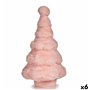 Sapin de Noël Polaire Rose 22 x 38 x 22 cm (6 Unités)