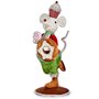 Figurine Décorative Souris 20 x 55 x 24 cm (2 Unités)