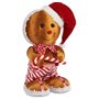 Figurine Décorative Biscuit Marron Rouge polystyrène 19 x 33 x 15 cm (4 Unités)