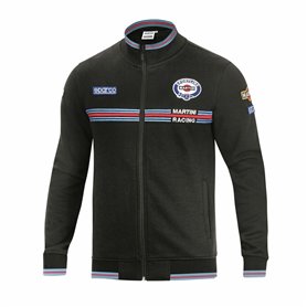 Sweat sans capuche homme Sparco MARTINI RACING Noir Taille XL