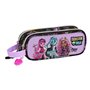 Trousse Fourre-Tout Double Monster High Creep Noir 21 x 8 x 6 cm