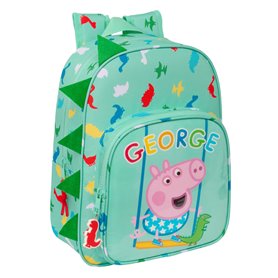 Cartable Peppa Pig George Menthe 26 x 34 x 11 cm