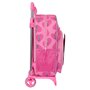 Cartable à roulettes Minnie Mouse Loving Rose 33 x 42 x 14 cm