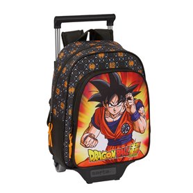 Cartable à roulettes Dragon Ball Noir 27 x 33 x 10 cm