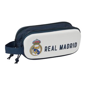 Fourre-tout Real Madrid C.F. Blanc Blue marine 21 x 8 x 6 cm