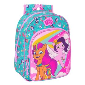 Cartable My Little Pony Magic Rose Turquoise 26 x 34 x 11 cm