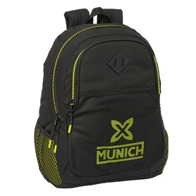 Cartable Munich Beat Noir 32 x 44 x 16 cm