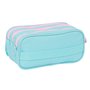 Trousse Fourre-Tout Triple Munich Heaven Bleu ciel 21,5 x 10 x 8 cm