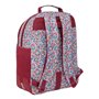 Cartable Nait Nait Flowers Bordeaux 32 x 42 x 15 cm