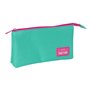 Trousse Fourre-Tout Triple Nait Nait Verde mint 22 x 12 x 3 cm