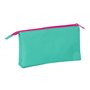 Trousse Fourre-Tout Triple Nait Nait Verde mint 22 x 12 x 3 cm