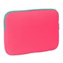 Housse d'ordinateur portable Nait Nait Rosa fluor Rose 34 x 25 x 2 cm