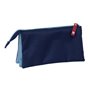 Trousse Fourre-Tout Triple Munich Royal Bleu 22 x 12 x 3 cm