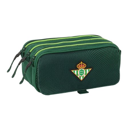 Trousse Fourre-Tout Triple Real Betis Balompié Vert 21