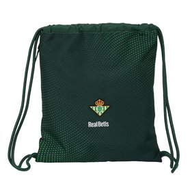 Sac à dos serré par des ficelles Real Betis Balompié Vert 35 x 40 x 1 cm