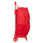 Cartable à roulettes Atlético Madrid Rouge 32 x 44 x 16 cm