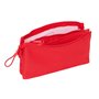 Trousse Fourre-Tout Triple Atlético Madrid Rouge 22 x 12 x 3 cm